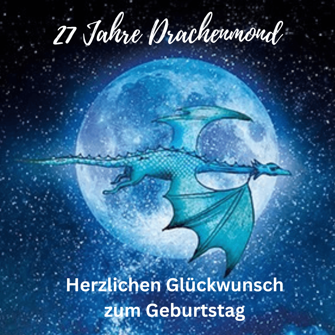 27 JAHRE - WIR SAGEN DANKE - Drachenmond Verlag