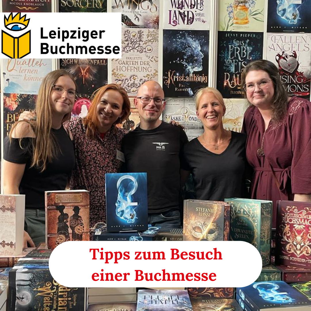 TIPPS FÜR DEN BESUCH EINER BUCHMESSE - Drachenmond Verlag