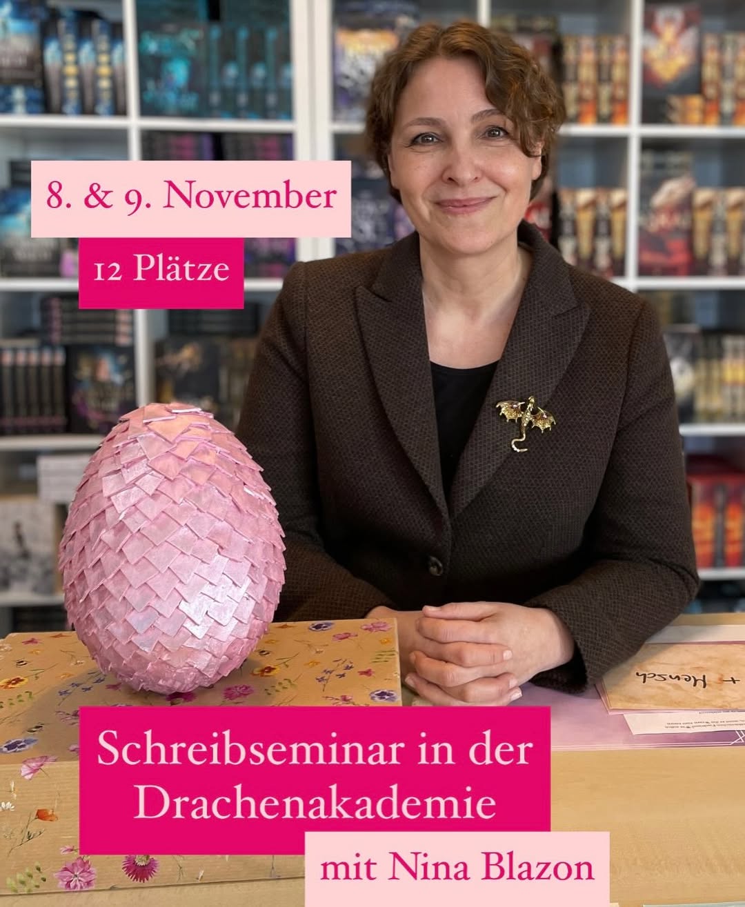 ROMANWERKSTATT MIT NINA BLAZON
