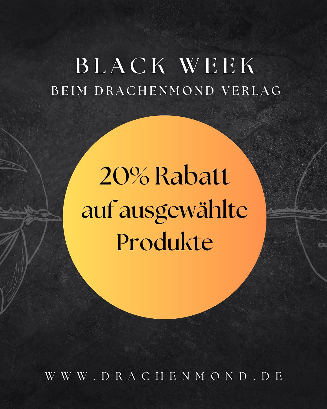 20% RABATT ZUR BLACK WEEK