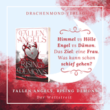 Das Cover zeigt mittig ein metallenes Schloss in Herzform, welches in einen See aus rotem Blut zu fallen scheint. Im Hintergrund ist ein grau-weißer Wolkenhimmel. Der erste Teil des Titels steht in Rot im oberen Teil des Covers und der zweite Teil in weißer Schrift im unteren Teil.