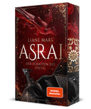 Das Cover zeigt zwei fliegende Drachen. Einen roten Drachen im oberen Bildbereich und einen schwarzen im unteren. Zwischen ihnen befindet sich der Titel. Der Hintergrund ist dunkelrot. Auf dem Farbschnitt sind beide Drachen und mittig goldene Ornamente abgebildet.