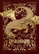 Das braune Cover zeigt einen großen goldenen Drachen. Darunter steht der Titel. Verziert ist das Bild mit verschiedenen Ornamenten. Die Schrift und die Ornamente sind ebenfalls Gold.