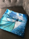 Drachenmond Kuscheldecke - Polarfleece