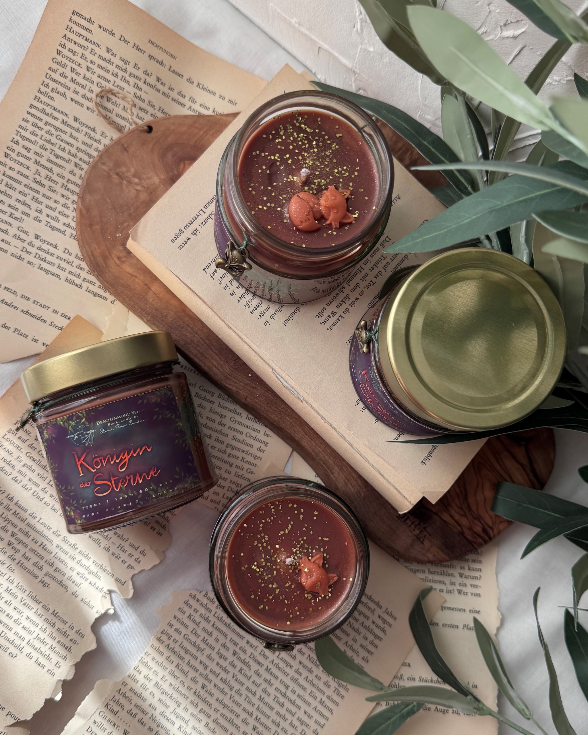 Das Produktbild zeigt unsere Drachenkerze 