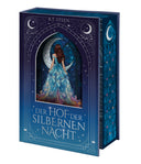 Das Produktbild zeigt das Buch "Der Hof der silbernen Nacht" von K.T. Steen.