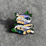 Buchige Pins
