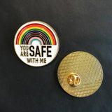 Regenbogen-Pins