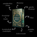 Das Bild  zeigt das Buch "Verwandte Seelen" von Nica Stevens. Darum sieht man die enthaltenen Tropes: Romantasy, episches Abenteuer, Clans, forbidden Love, Seelenverwandte, beeindruckende Landschaften, Freundschaft & Familie, mittelalterliches Setting