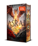 Das Cover zeigt einen feuerspuckenden Drachen, frontal, und darunter den Titel. Es ist in Rot, Orange und Schwarz gehalten. 
