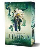 Die Prophezeiung von Lumina - Klappenbroschur mit Farbschnitt