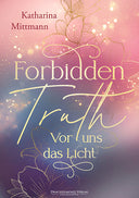 Das Cover ist in verschiedenen Rosa- und Lilatönen gestaltet, die ineinander verlaufen. Verschiedene Lichtelemente und stilisierte Blumen (in Gold)  sind eingearbeitet. Den Titel sieht man mittig. Der Farbschnitt ist eine Weiterführung des Covers in gleichen Farben mit der gleichen Dekoration. 