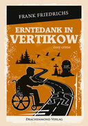 Das Cover zeigt eine kurvige Straße mit eine Tatortkennzeichnung im Vordergrund. Daneben sitzt ein Rollstuhlfahrer mit Lupe. Mittig sind ein paar Grabsteine und Grabkreuze abgebildet. Im Hintergrund sind ein paar Tannen und vier Vögel fliegen durch die Luft.