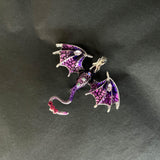 Drachen-Brosche