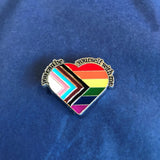 Regenbogen-Pins