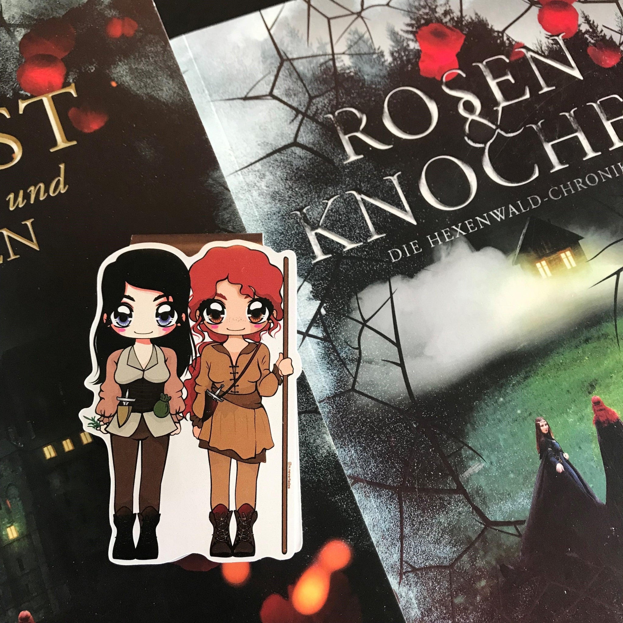 Das Produktbild zeigt die beiden Hauptfiguren aus dem Buch 