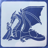Drachen-Schablone