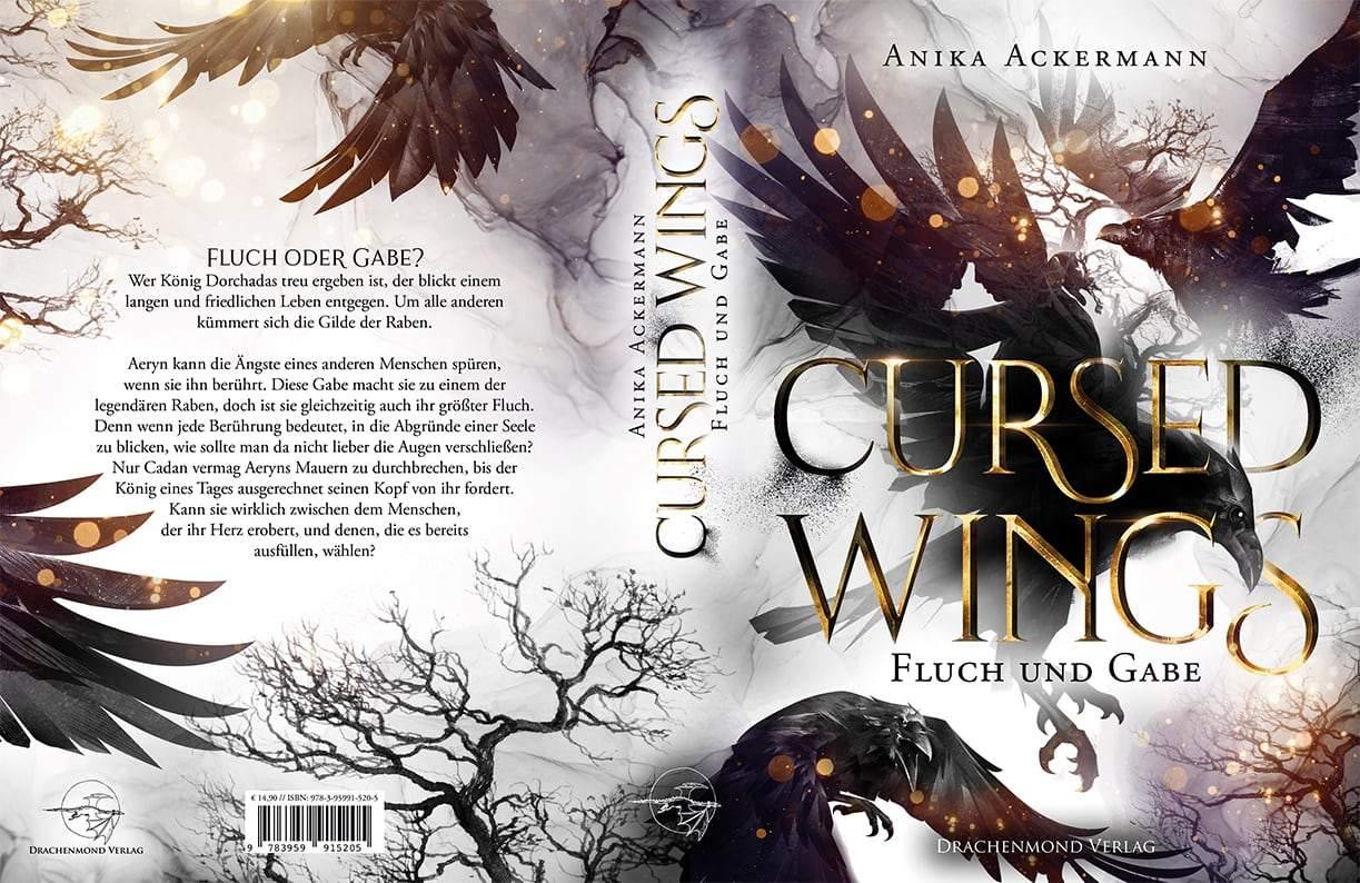 Cursed Wings - Fluch und Gabe - Anika Ackermann | Drachenmond Verlag