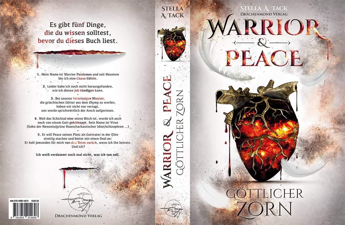 Warrior & Peace - Göttlicher Zorn - Stella Tack | Drachenmond Verlag