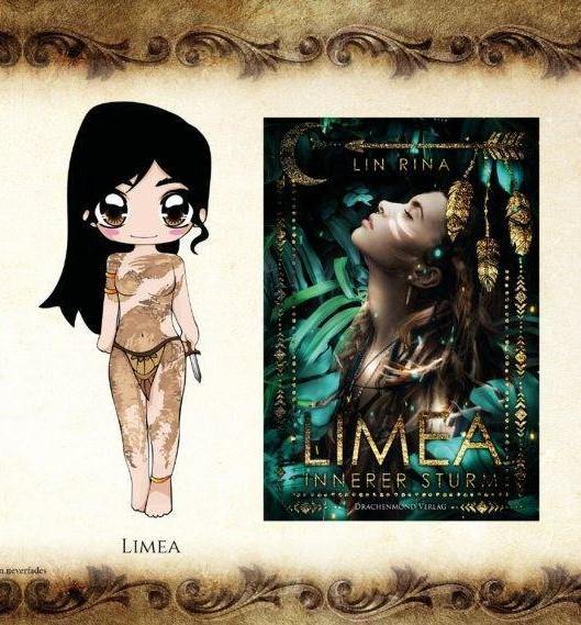 Das Produktbild zeigt ein Magnetlesezeichen auf dem die Protagonistin des Buches 